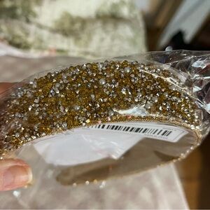 Gold Beaded Headband